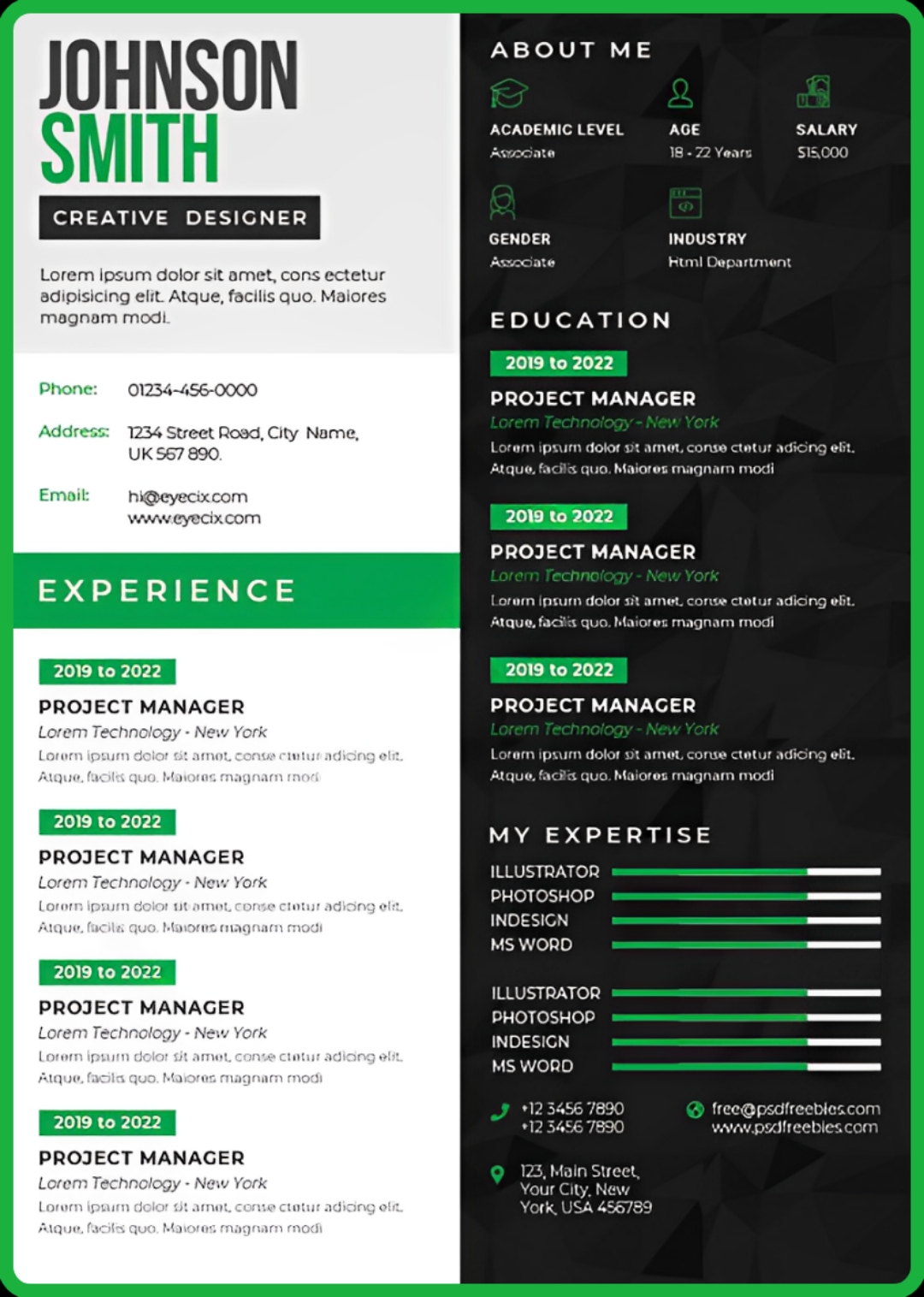 Free Resume Builder Template 11