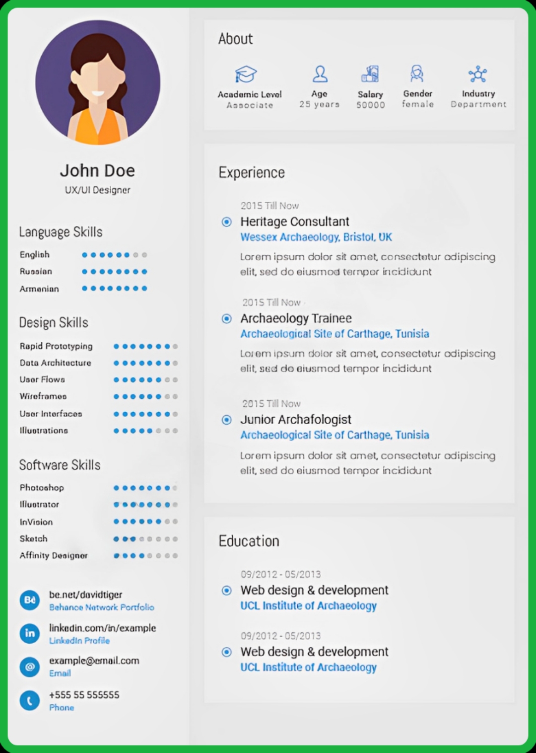 Free Resume Builder Template 13