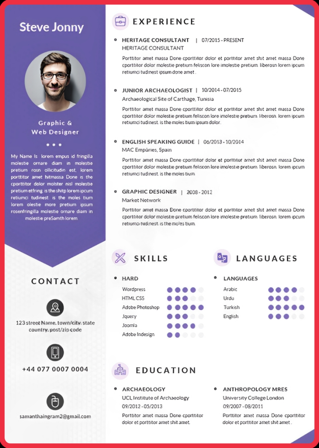 Free Resume Builder Template 22