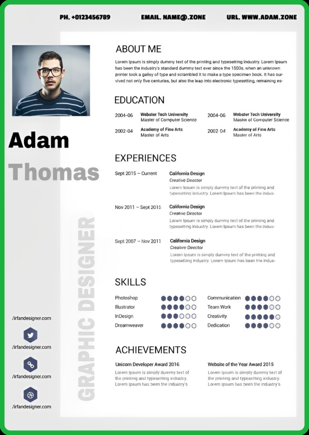 Free Resume Builder Template 6